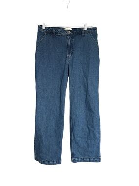 Abercrombie & Fitch Curve Love 90s Relaxed Jean High Rise Straight Leg Size 16